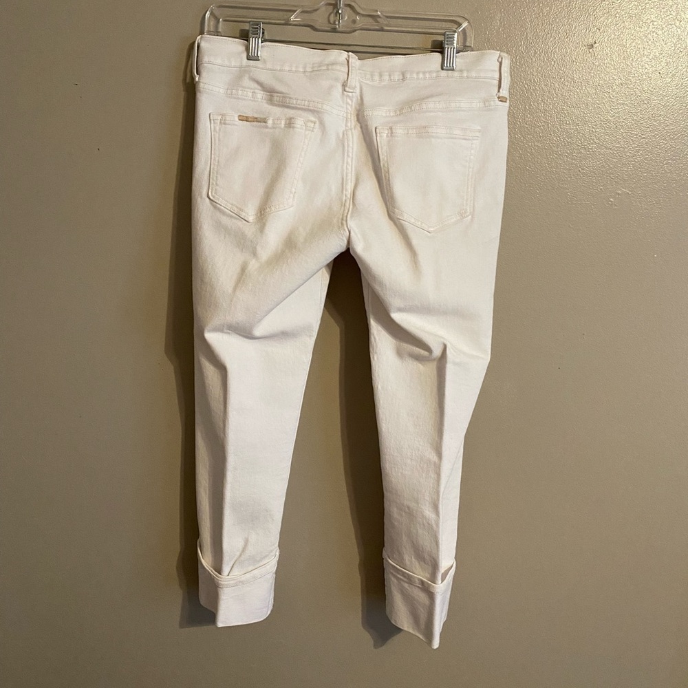 White Capri Pants - Picture 2 of 4